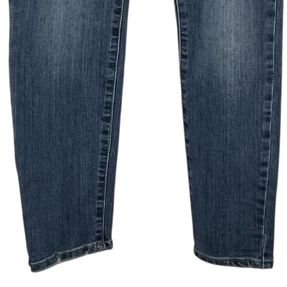 Vintage America Jeans Blue Boho Skinny Stretch lightly distressed Women Size 10 - Picture 3 of 9